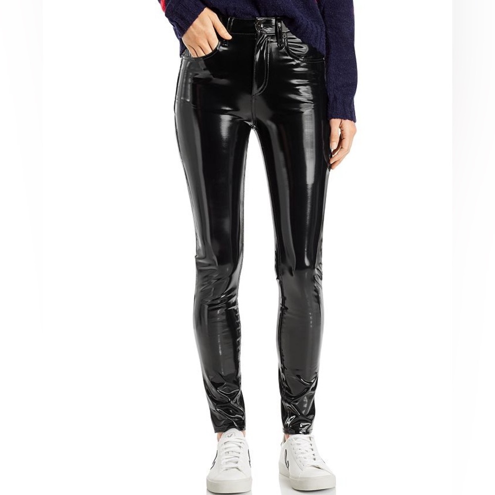 NWT Rag & Bone Vinyl Pants
